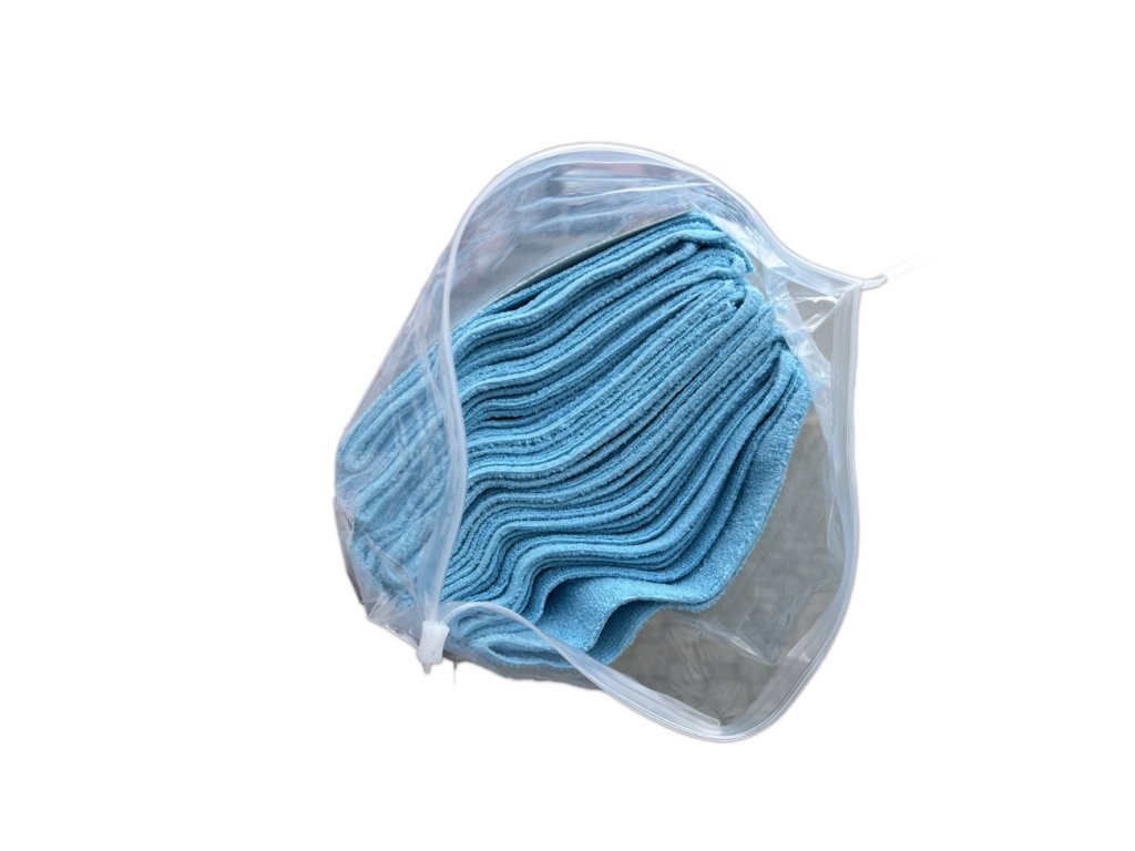 Balení 10 bezešvých utěrek z mikrovlákna ZviZZer