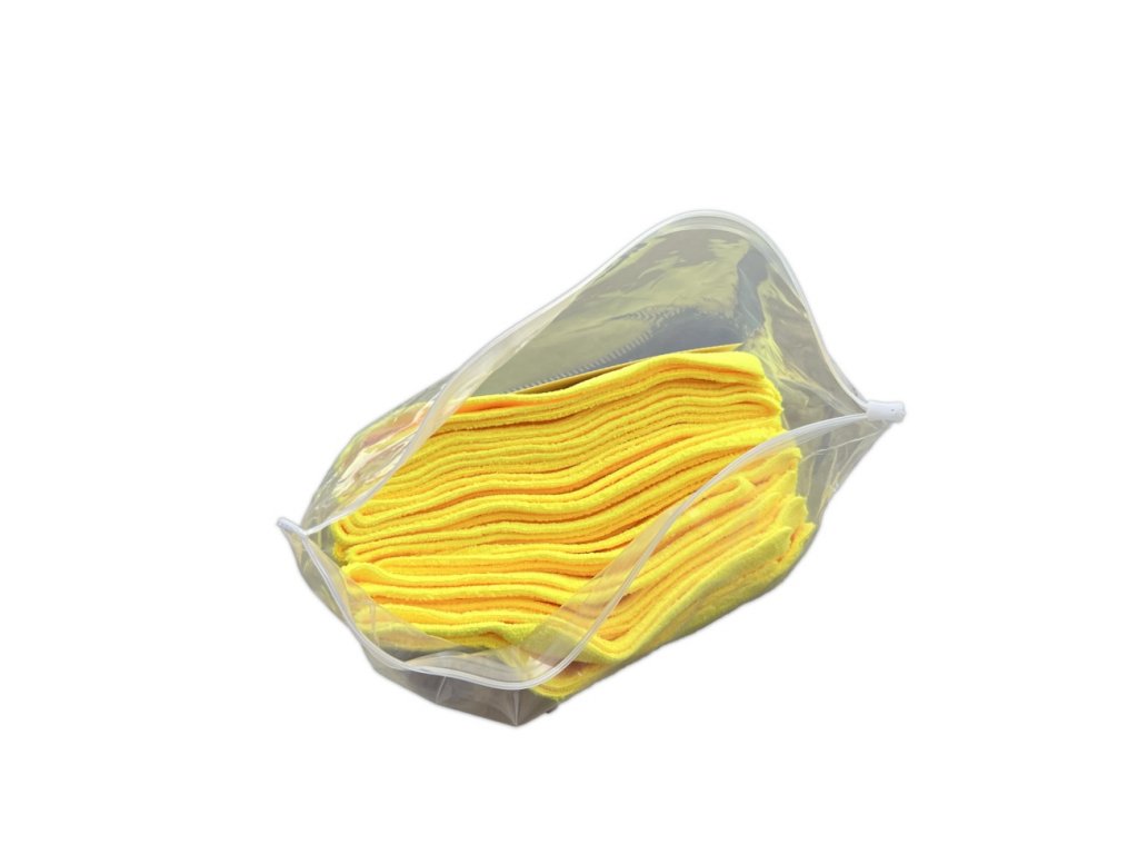 Balení 10 bezešvých utěrek z mikrovlákna ZviZZer