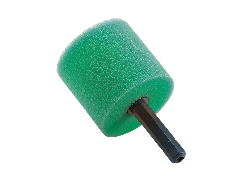 Zelená houbička na spot-repair