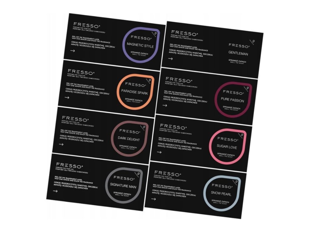 Fresso sada vonných karet