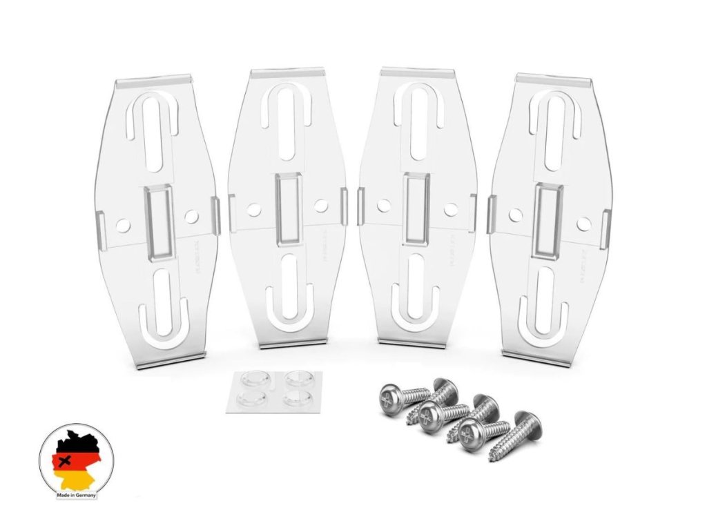 Průhledný držák SPZ Plexiclick Trasparent