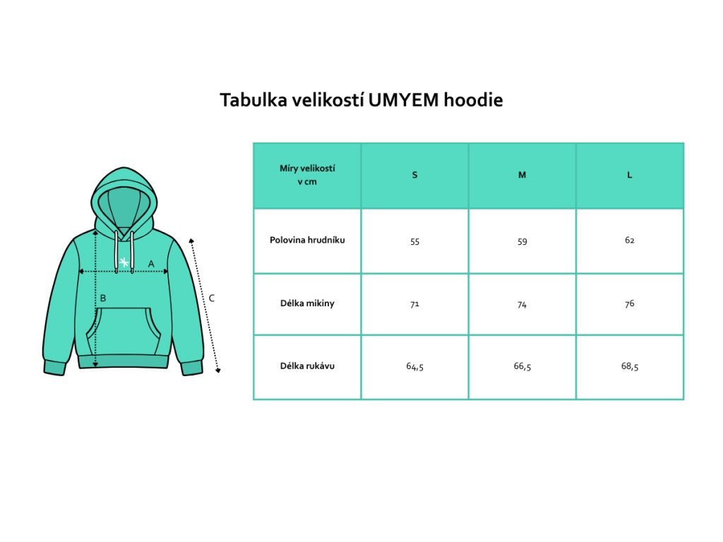 Mikina UMYEM s originálním designem