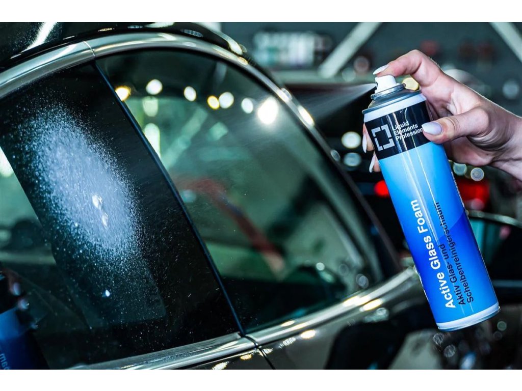 Liquid Elements Active Glass Foam Cleaning – profesionální čistič oken