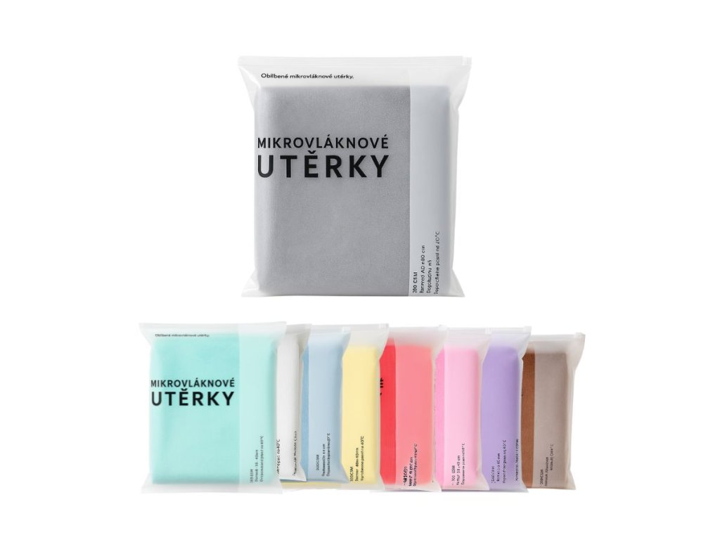 UMYEM mikrovláknové utěrky – sada 5 ks
