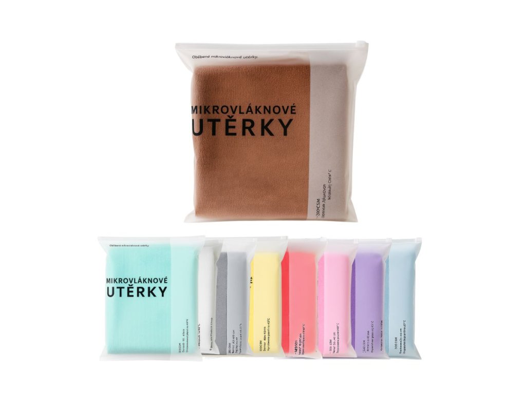 UMYEM mikrovláknové utěrky – sada 5 ks