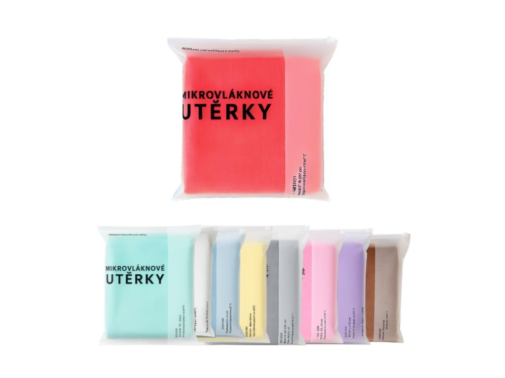UMYEM mikrovláknové utěrky – sada 5 ks
