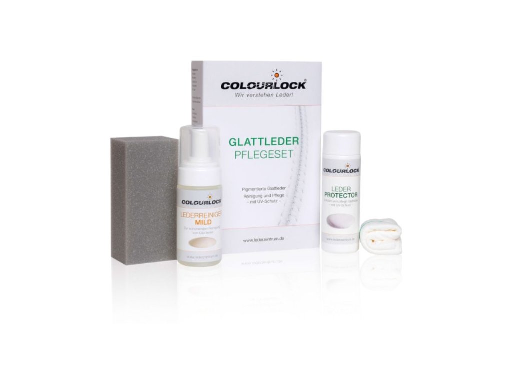 Set na čištění a ochranu kožené usně