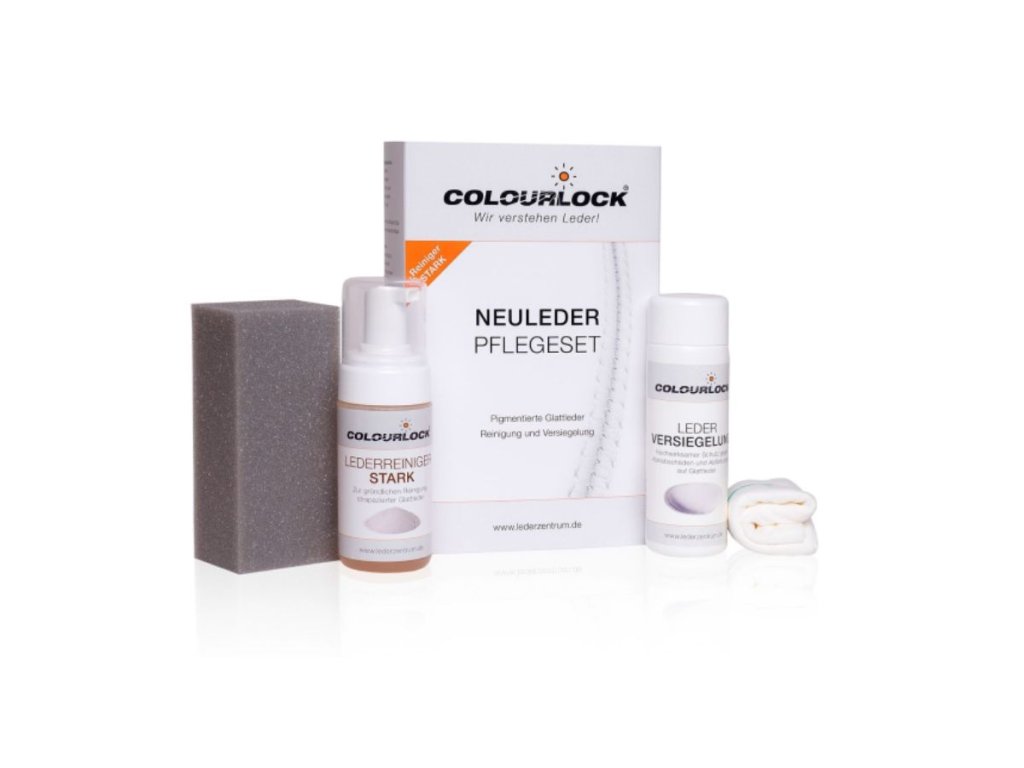 Set na silné čištění a ochranu kožené usně