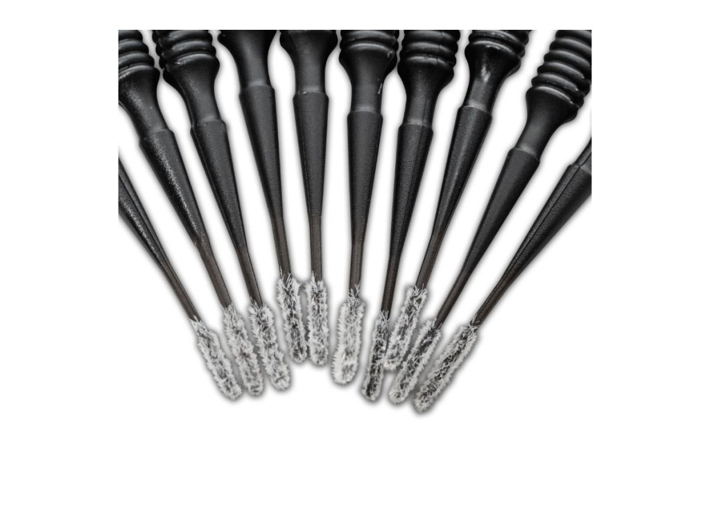 Mini štětečky na opravy kůže