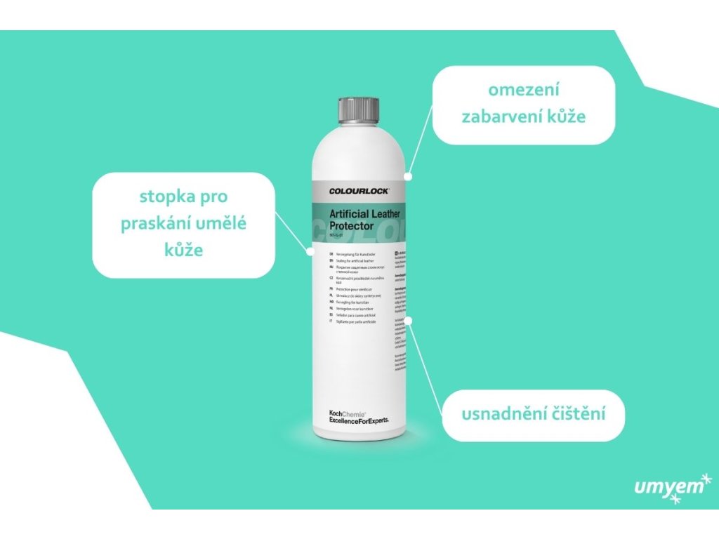 Colourlock Articifial Leather Protector 100 ml - ošetření umělé, syntetické, veganské a ekokůže